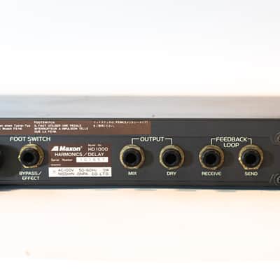 Maxon HD 1000 Harmonics & Digital Delay Effects Processor - | Reverb