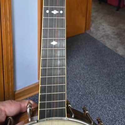 Lyon & Healy vintage Banjo 1900's - Brown image 2