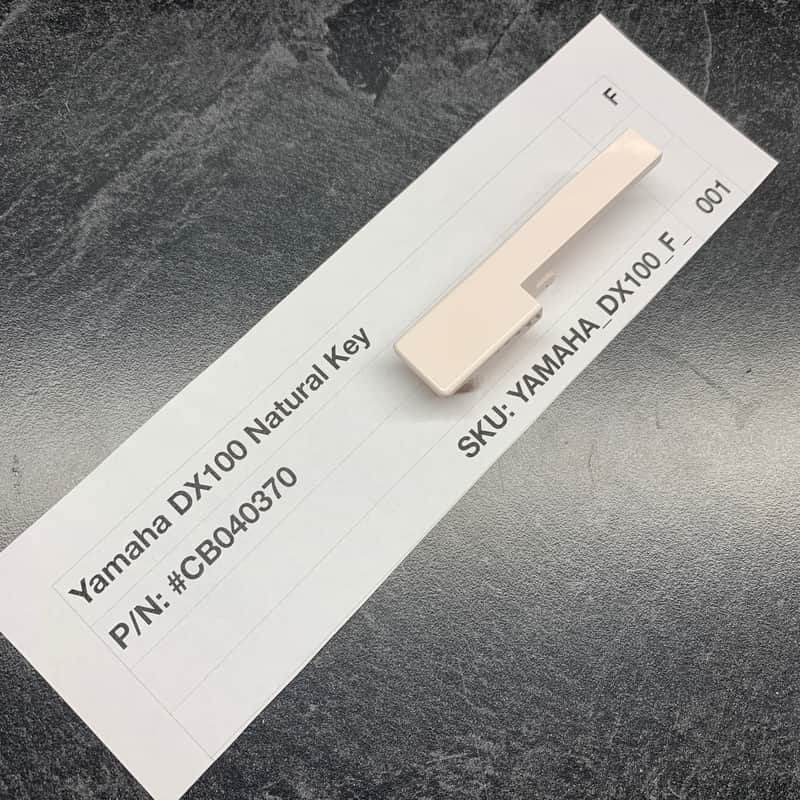 ORIGINAL Yamaha Replacement F Key (CB040370) for DX100, CS01 image 1