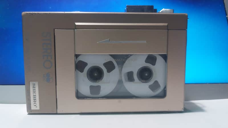 Shebro MDC 1970's Portable Cassette Player Made In Japan image 1