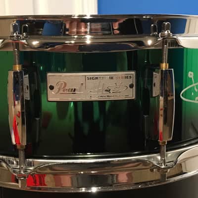 Pearl Signature Morgan Rose Alien Freak 14x5 Steel Snare Drum image 1