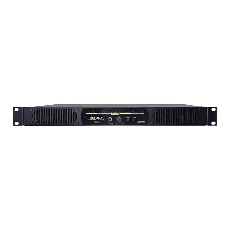 Fostex RM3-DT Rackmount Stereo Studio Monitor with Dante image 1