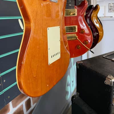 Fender Aerodyne Special 100DMC Flame Amber 2006-08 Electric Guitar image 11