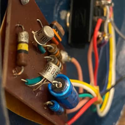 Dallas Arbiter Fuzz Face 1971 - Blue image 6