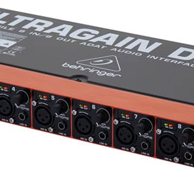 Behringer Ultragain Digital ADA8200 8-Channel Mic Preamp with AD