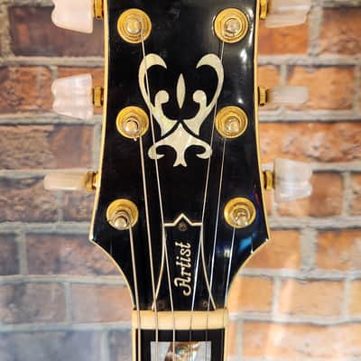 Vintage 1978 Ibanez 2635 Artist Archtop Semi-Hollow Sunburst w/ OHSC image 3