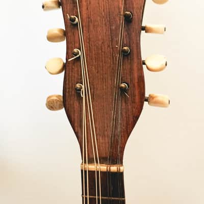 Italian handcrafted mandolin 1920 natural image 4