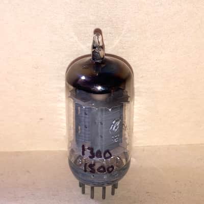 1950's GE 12AX7 ECC83 Long Plate Tube, High Testing image 3
