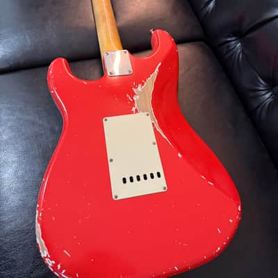 MJT Custom Suhr pickups Stratocaster 2017-2021 - Red image 2