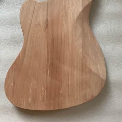 Mahogany Wood Guitar Jazzmaster Style Body image 6