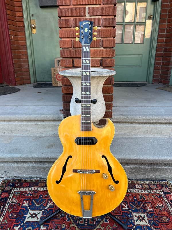 1951 Iconic Vintage Gibson ES-175N Electric Hollow Body Jazz Box Guitar Natural Blonde w Original Black P-90 Pickup & OHSC Lifton~A Beast Jazzbox in VG/Excellent Condition! ~NEW REDUCED PRICE~ image 1