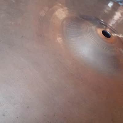 Sabian 14" AAX Stage Hi Hat Bottom Cymbal  VINTAGE Brilliant Hammered image 7