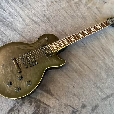 1999 Epiphone  Les Paul Limited Edition Quilt Top Translucent Black Made in Korea (MIK) - Free Pro Setup image 8