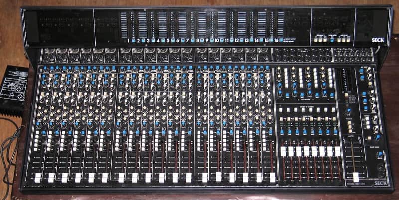 Seck 1882MKII 18 X 8 X 2 British Recording Mixing Console w/ Power
