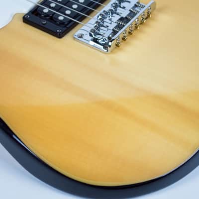 ONE of a KIND! Squier '51 Stratocaster/Telecaster/Precision Hybrid, Blonde/Black sides +CASE image 10