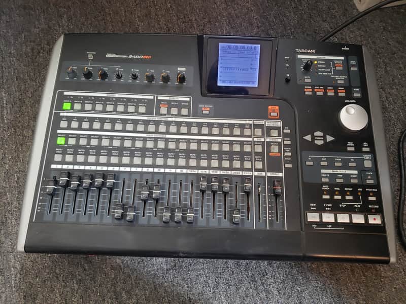 TASCAM 2488neo Digital Portastudio 24-Track Digital Recorder 2010s - Black image 1