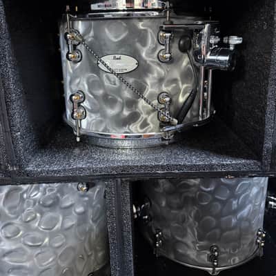 6 Pearl Music City Custom Pure Reference 2019 or 2020 - Satin grey sea glass Evanescence toured and recorded with. image 7