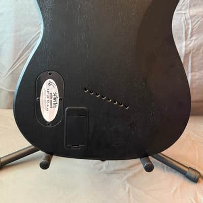 Schecter PT-8 MS Black Ops 2024 - Present Satin Black Open Pore image 6