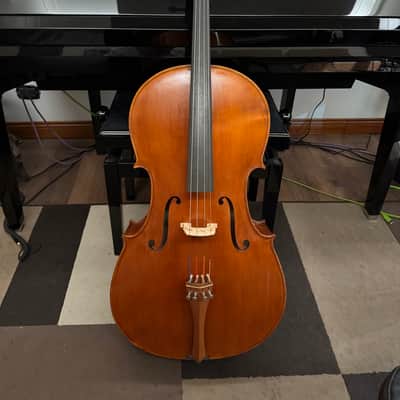 Michele Harsan Violoncello di liuteria Michele Harsan 2018 - Marrone Ambrato image 9