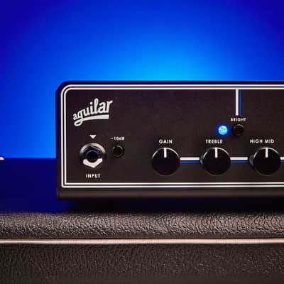 Aguilar AG 700 V2 700W Bass Amp Head Regular Black image 5