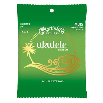 M605 UKULELE PREMIUM Polygut Soprano Martin Strings image 3