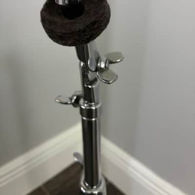 Ludwig Flat Base Cymbal Stand (model 1400) 1968 - Polished Chrome Plated image 5
