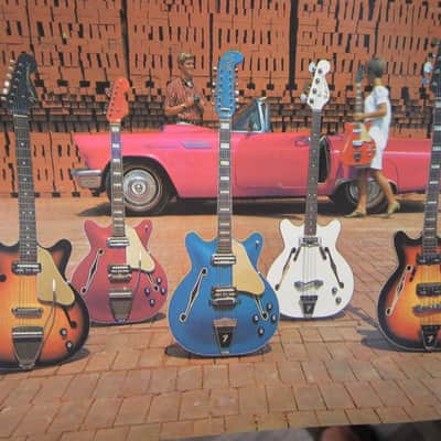 Fender Musical Instruments Mini Full Line Color Catalog RARE ! 1968 image 8