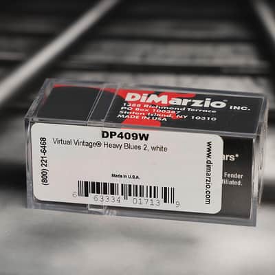 DiMarzio DP409W Virtual Vintage Heavy Blues 2 Strat Pickup 2010s - White image 2