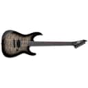 ESP LTD M-1001NT Electric Guitar QM Quilted Maple Charcoal Burst Brand New - M1001NT - Korea