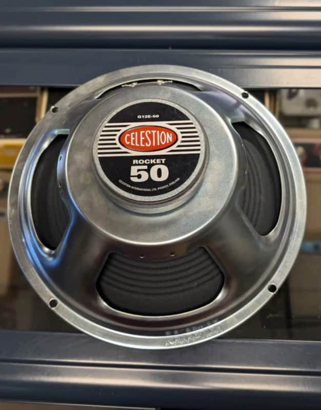 Celestion Rocket 50 12" 50-Watt 16ohm Guitar Amp Speaker 2020s - Silver image 1