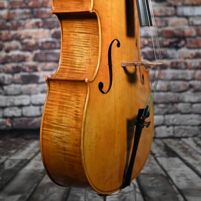 Rare Professional song "Master" Cello 4/4 , Hand made,Huge and powerful sound image 4