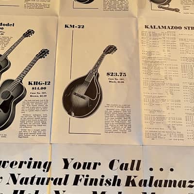 Kalamazoo instruments by Gibson Brochure 1940 image 3