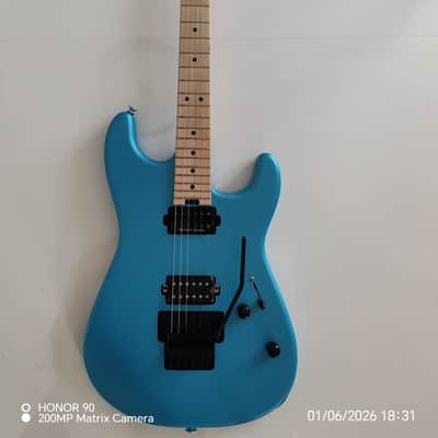 Charvel Pro-Mod San Dimas Style 1 HH FR M 2019 - Present - Matte Blue Frost image 1
