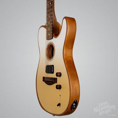 Finneas Acoustasonic Telecaster, Rosewood Fingerboard, Cappuccino Fade - USED image 3