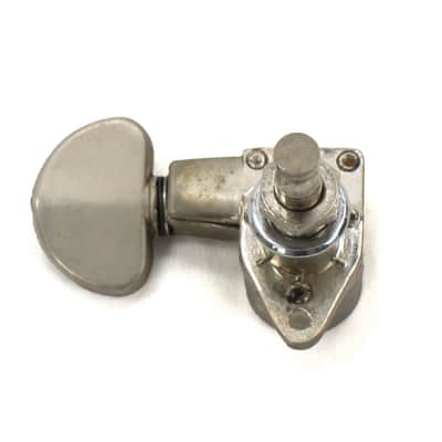 Grover Futura Flat Back Single Tuning Machine, Bass Side image 3
