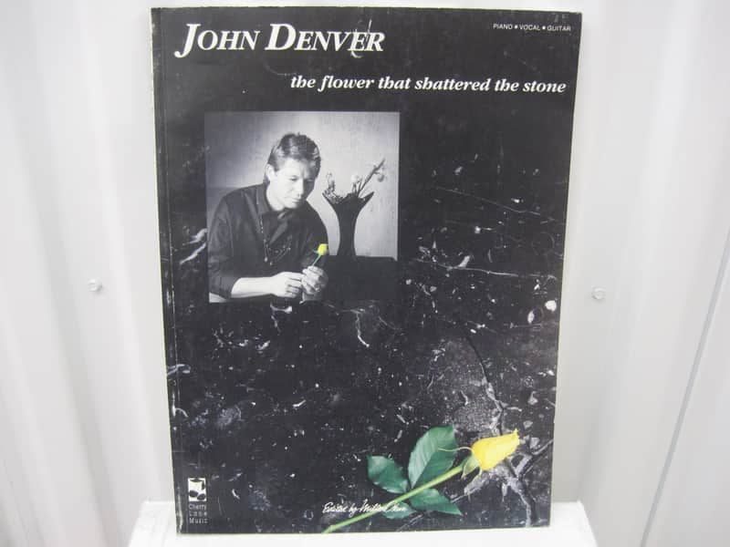 John Denver The Flower That Shattered The Stone Sheet Music Song Book Piano Vocal Guitar image 1