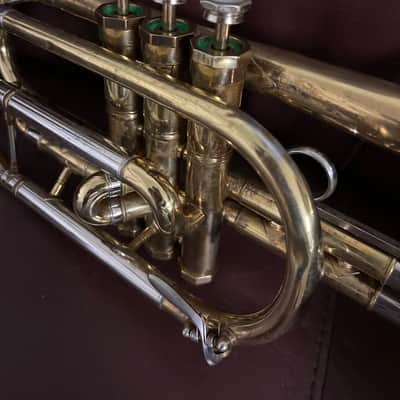 Buescher Custom Built Aristocrat (1955)(Model 264) Bb cornet SN 348477 (rare) image 13