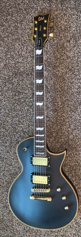 ESP LTD EC-1000 with Ebony Fretboard electric guitar made in Korea Seymour Duncan pickups image 1