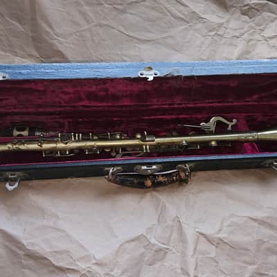 Elkhart Cavalier metal clarinet, USA, Silver-finish, Good Condition image 2
