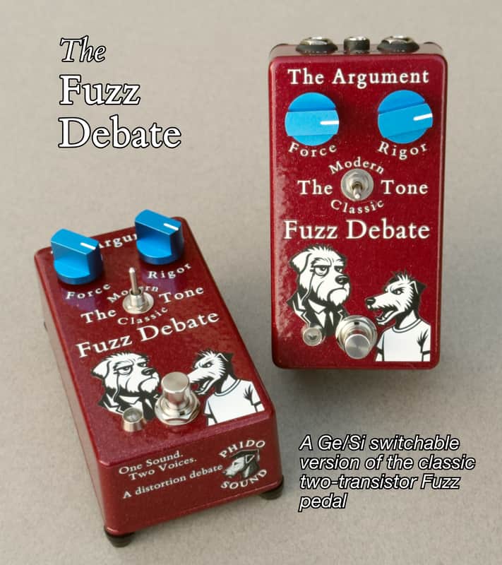 Phido Sound Fuzz Debate (Fuzz Face Derivative) 2026 image 1