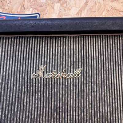 Vintage 1968 Marshall Pinstripe 1x18 Bass Guitar Amplifier Cabinet G18C *1960s* image 2