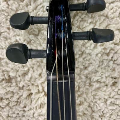 Stagg EVA 4/4-BK Black Silent Viola Package with case and Bow - DEMO image 7