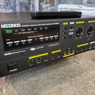 Nissindo Nissindo MA-928 is a professional, dual-channel karaoke mixing amplifier 2000 - Black image 4
