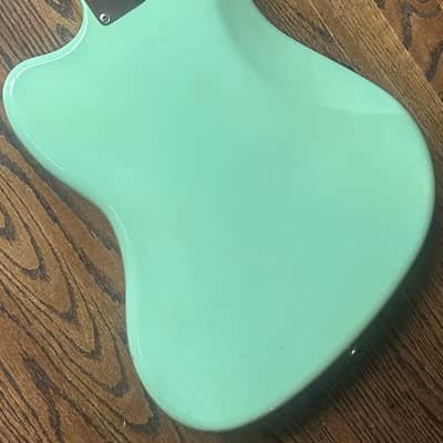 2005 Fender American Vintage ‘62 Jaguar (Lollar Pickups) - Surf Green image 12