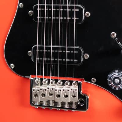 PRS SE NF3 Solid Body Electric Guitar - Metallic Orange with Gig Bag image 10