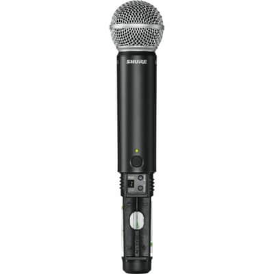 Shure BLX288/SM58-H9 Dual Handheld Wireless Microphone Mic System 512 to 542 MHz image 2