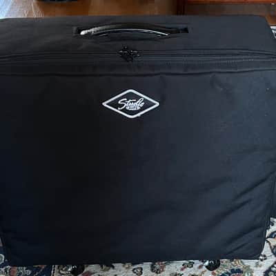Studio Slips Gig Bag for Mesa Boogie Triple Crown TC-50 Combo OR Badlander 50 Combo Amp - Black - with pockets for nano+ pedalboards, amp footswitch, cables and more! image 3