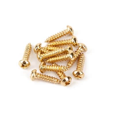 Fender 001-8823-049 Pure Vintage Tuning Machine Mounting Screws (12)