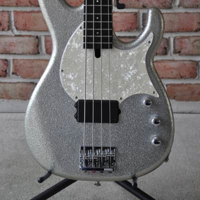 Modulus Funk Unlimited FU4 Flea FB4 Bass 2000 Silver Sparkle Lane Poor Aguilar OPB-1 image 3