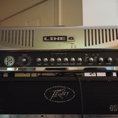 [VGC] Line 6 HD147 300-Watt Stereo Digital Modeling Guitar Amp Head; w/Power Cable & Cloth Amp Cover image 2